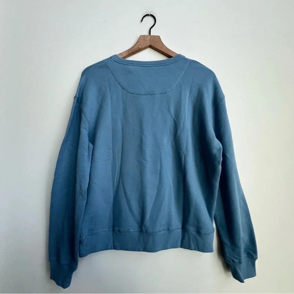 New BODEN Logo Graphic Sweatshirt  Brave The Wave Kids 13-14y 164cm Pebble Blue - Picture 9 of 11